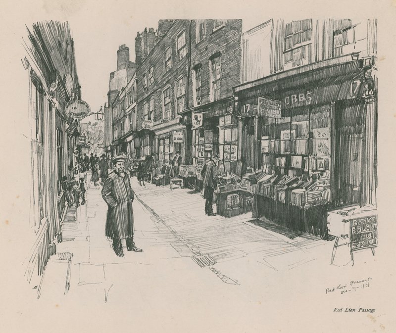 Boekhandels in Red Lion Passage door English School