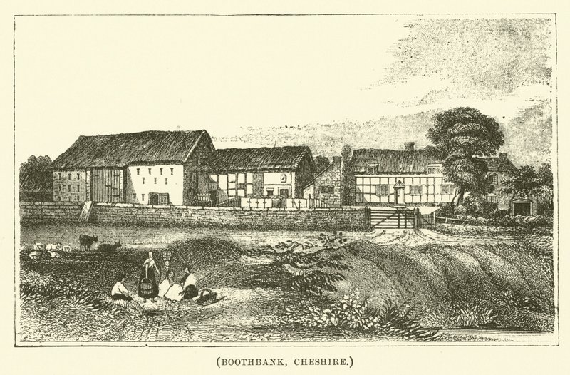 Boothbank, Cheshire (gravure) door English School