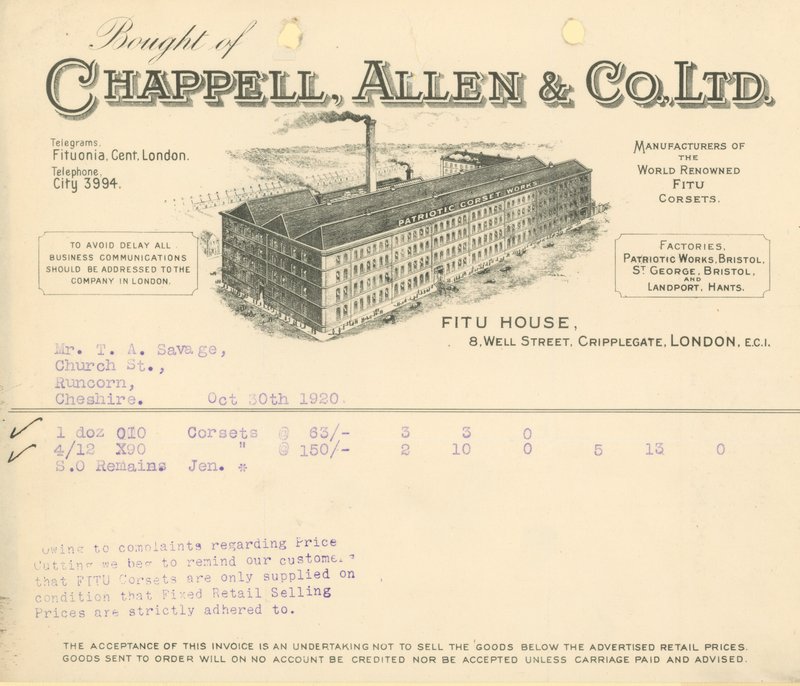 Gekocht van Chappell Allen & Co Ltd door English School