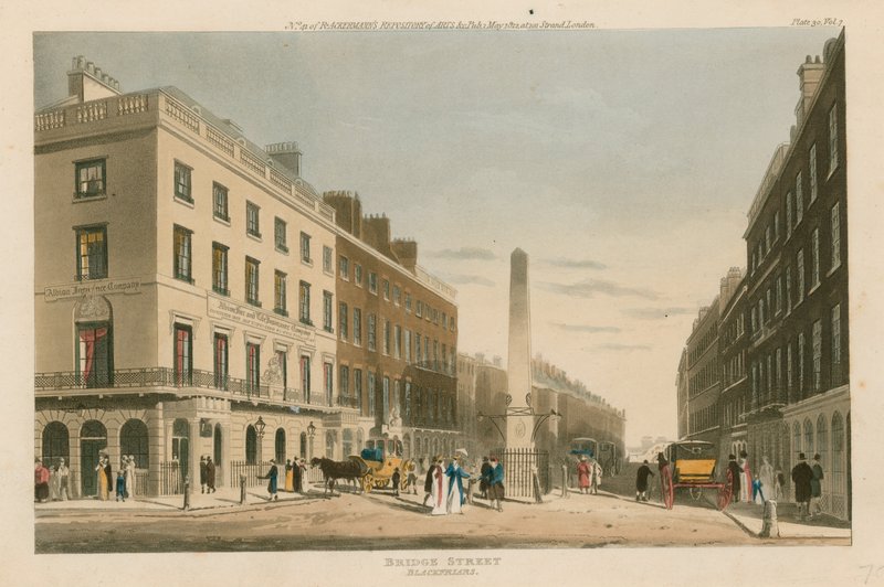 Bridge Street, Blackfriars, Londen door English School