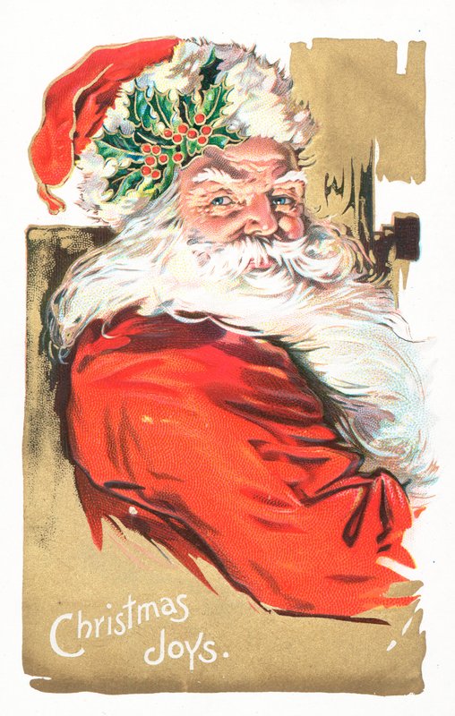Britse kerstkaart door English School