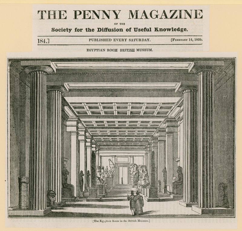 British Museum, Egyptische Kamer door English School