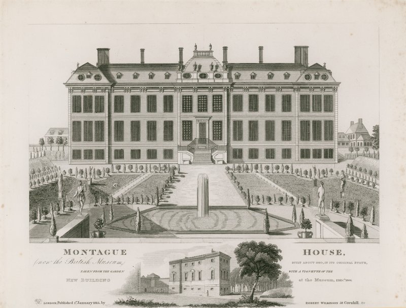 British Museum, Nieuw Gebouw door English School