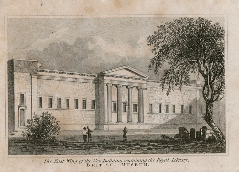British Museum, Nieuw Gebouw door English School