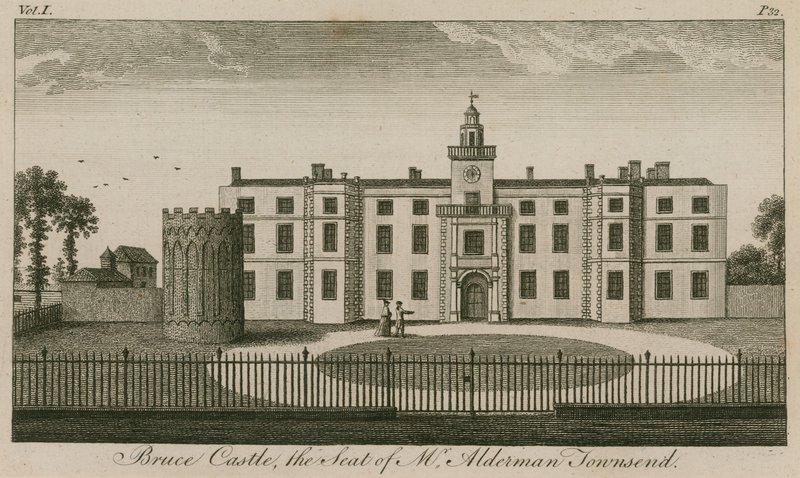 Bruce Castle, Tottenham, Londen, het huis van de heer Alderman Townsend door English School