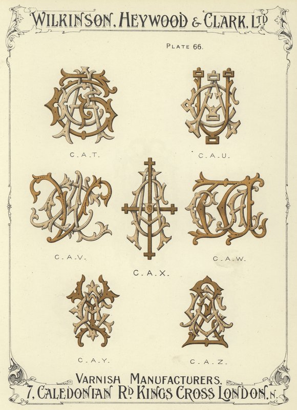 CAT, CAU, CAV, CAX, CAW, CAY, CAZ door English School