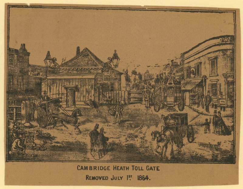 Cambridge Heath Tolpoort door English School