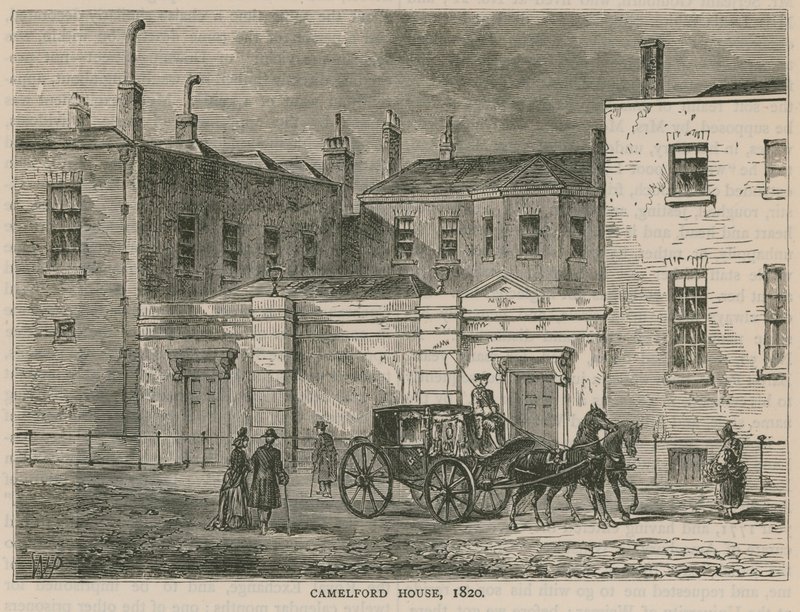 Camelford House, Londen, 1820 door English School