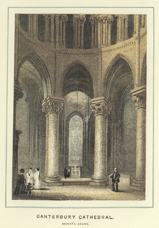 Kathedraal van Canterbury, Beckets Kroon door English School