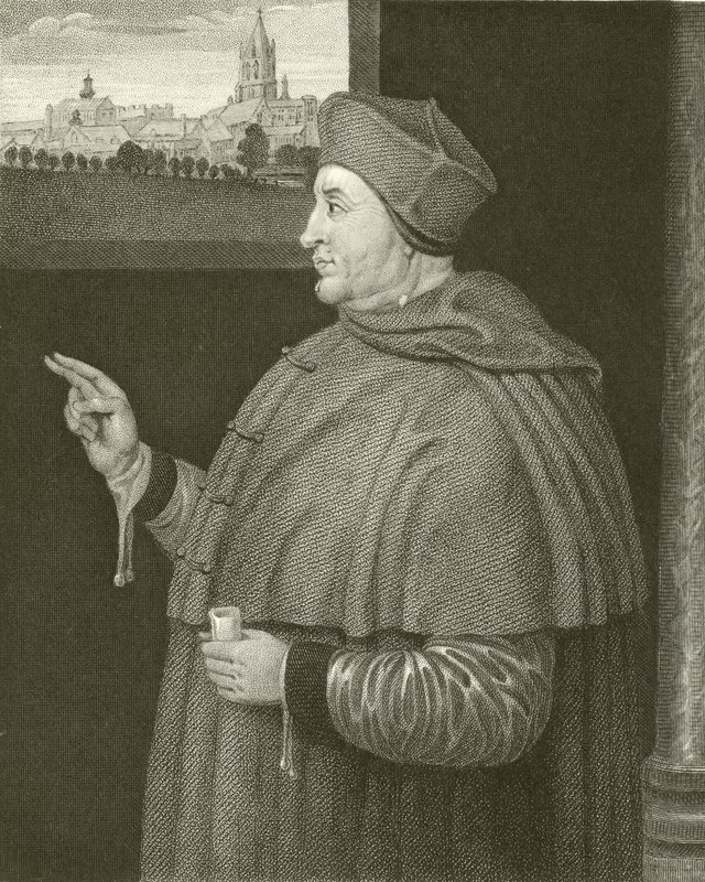 Kardinaal Wolsey door English School
