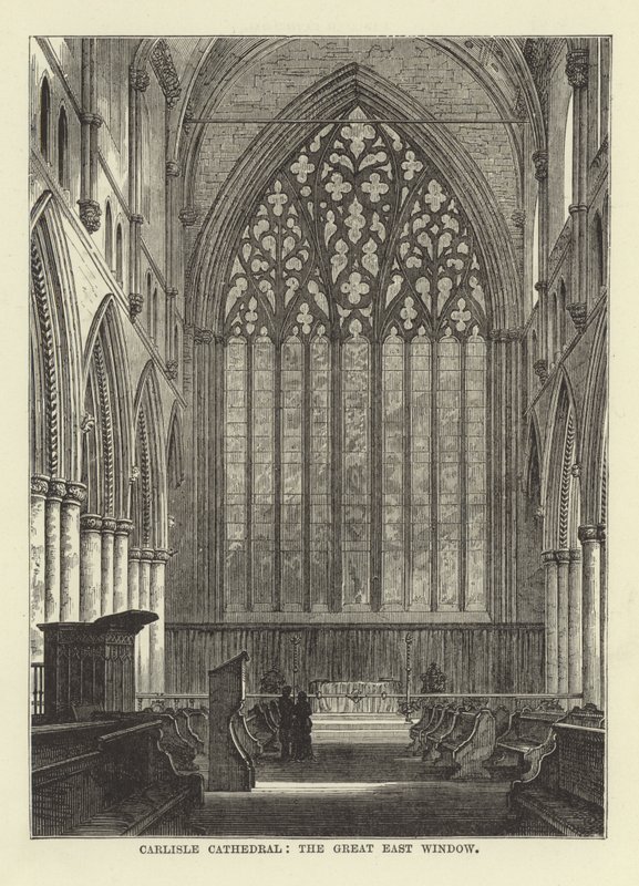 Carlisle Kathedraal, het Grote Oostelijke Venster door English School