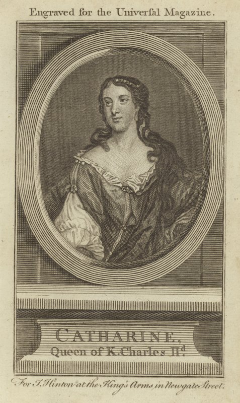 Catharina, Koningin van Koning Charles II door English School