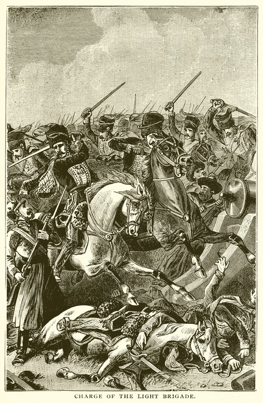 Charge van de Lichte Brigade door English School