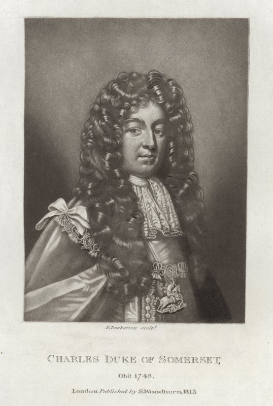 Charles Hertog van Somerset door English School