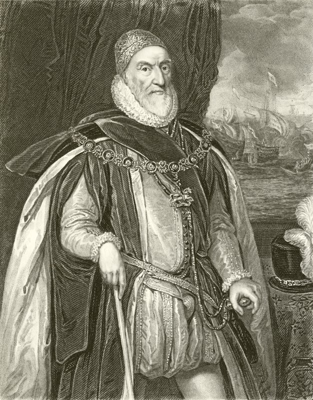 Charles Howard, Graaf van Nottingham door English School