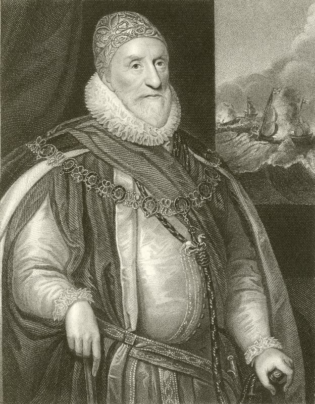 Charles Howard, Graaf van Nottingham door English School