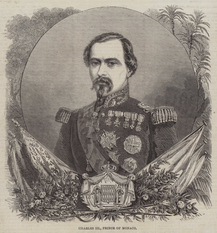 Karel III, Prins van Monaco door English School