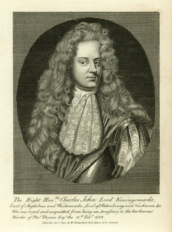 Charles John, Heer Koningsmark door English School