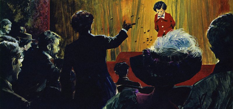 Charlie Chaplin begon op vijfjarige leeftijd op het podium te verschijnen door English School
