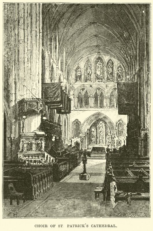 Koor van St Patricks Kathedraal door English School