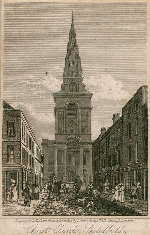 Christ Church, Spitalfields, Londen door English School