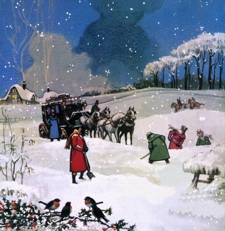 Kersttafereel door English School