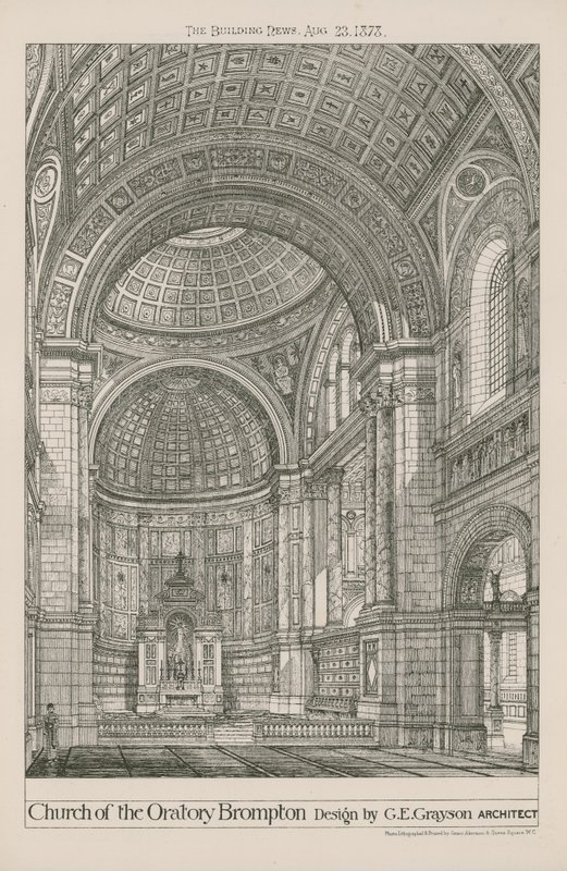 Kerk van het Oratorium Brompton door English School