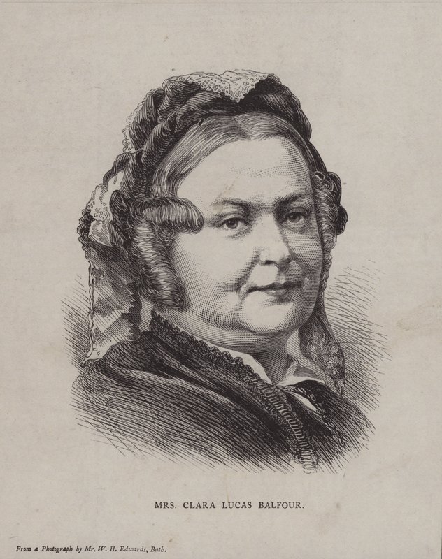 Clara Lucas Balfour, Engelse matigheidscampagnevoerder door English School