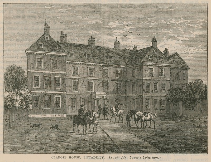 Clarges House, Piccadilly, Londen door English School