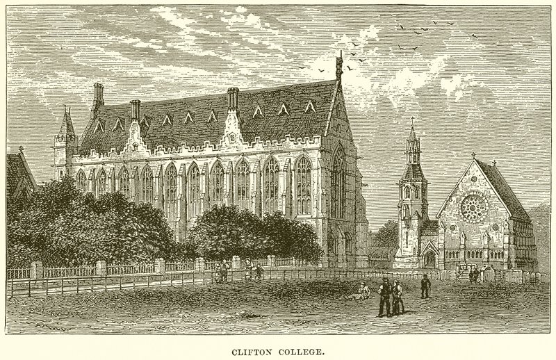 Clifton College door English School