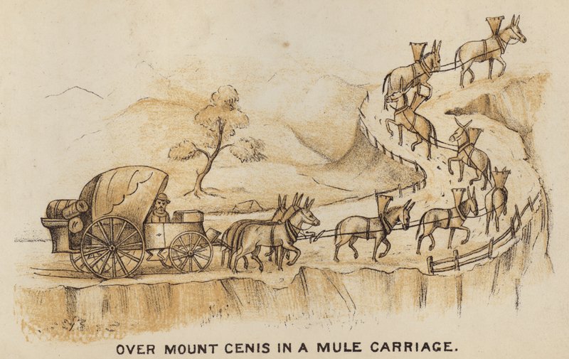 Koetsen en koetsieren: Over de Mont Cenis in een muilezelwagen door English School