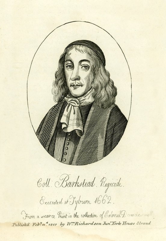Kolonel John Barkstead door English School