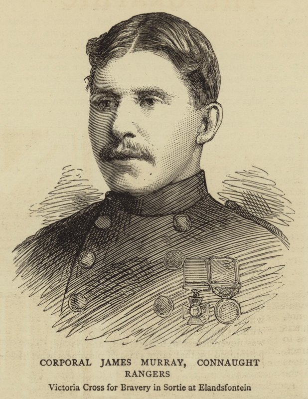 Korporaal James Murray, Connaught Rangers (gravure) door English School