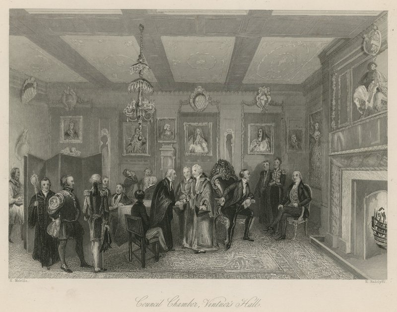 Raadskamer, Vintners Hall door English School
