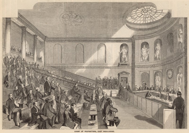 Hof van Eigenaren, East India House door English School