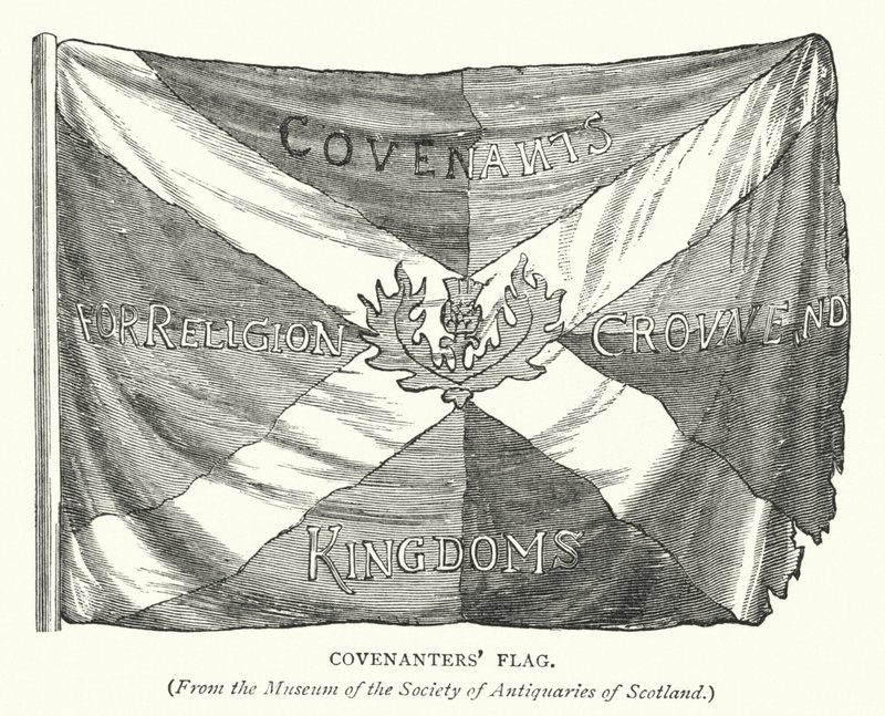 Vlag van de Covenanters door English School