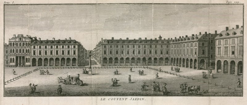 Covent Garden Market, Londen door English School
