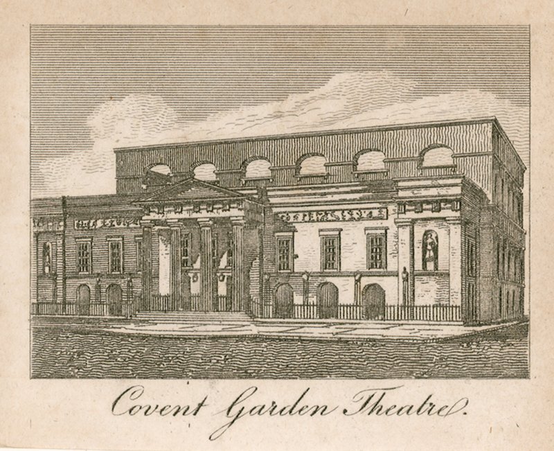 Covent Garden Theatre, Londen door English School