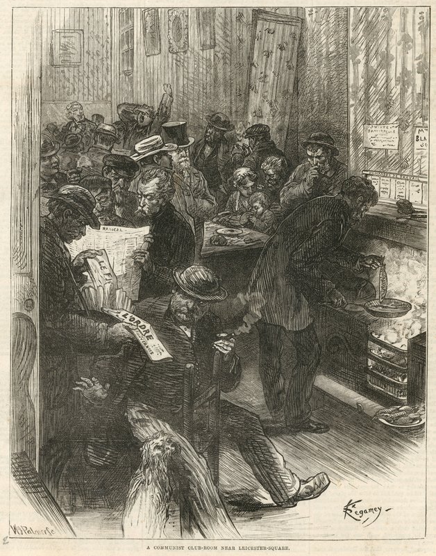 Omslag van de Illustrated London News door English School