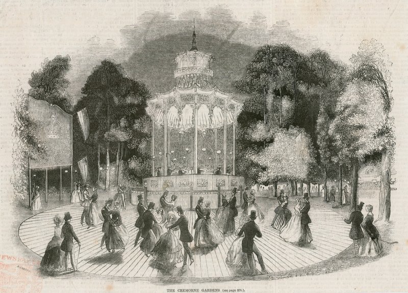 Cremorne Gardens, Londen: Het kristallen platform door English School