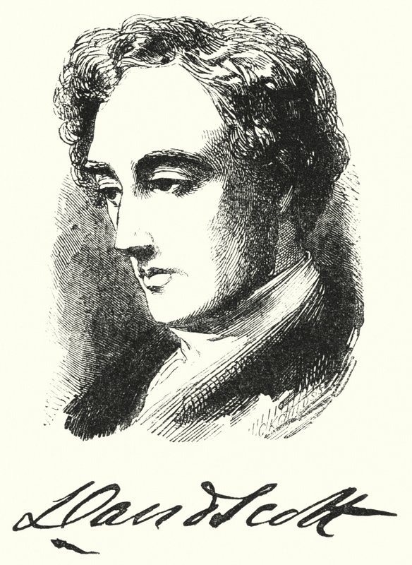 David Scott, RSA (gravure) door English School