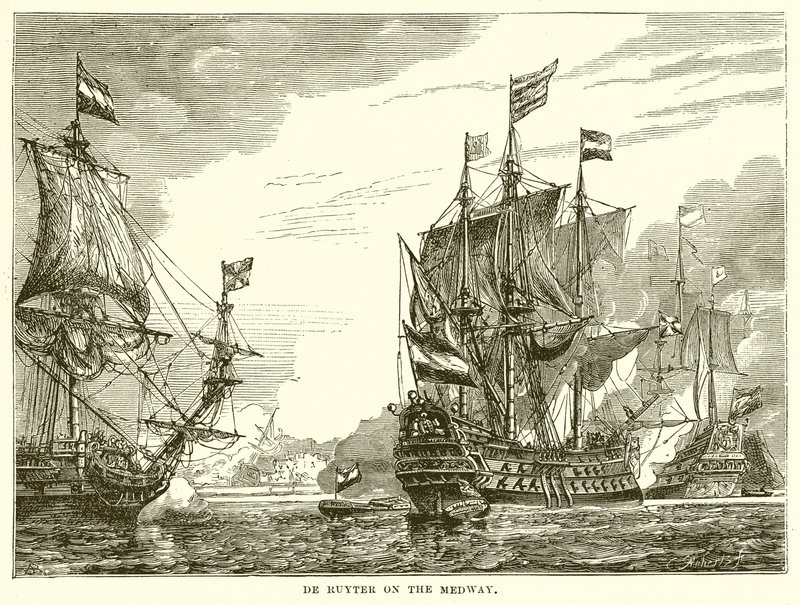 De Ruyter op de Medway door English School