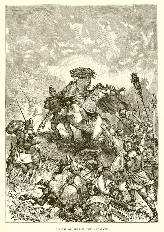 Dood van Julianus de Afvallige door English School