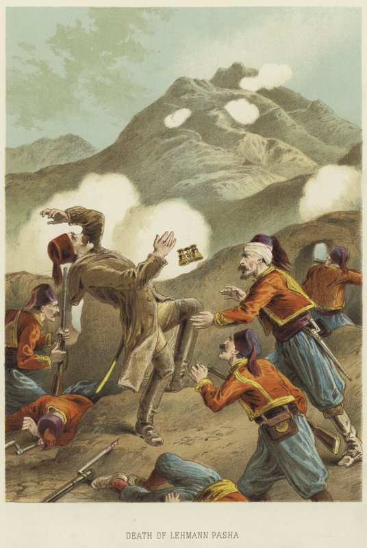 De dood van Lehmann Pasha door English School