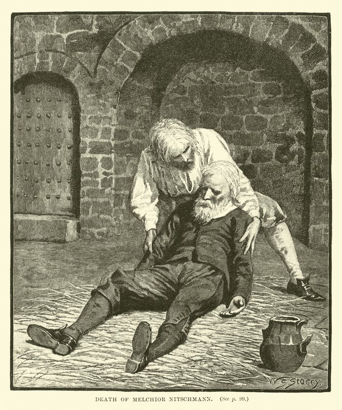 De dood van Melchior Nitschmann door English School