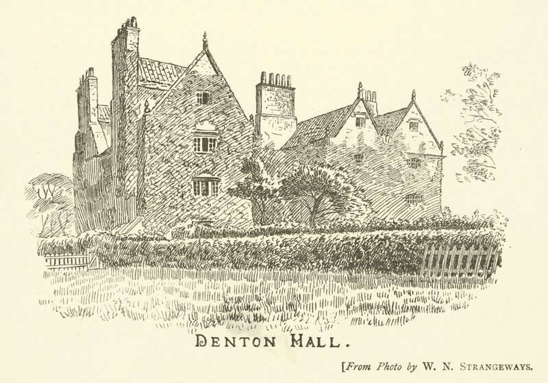 Denton Hall (gravure) door English School