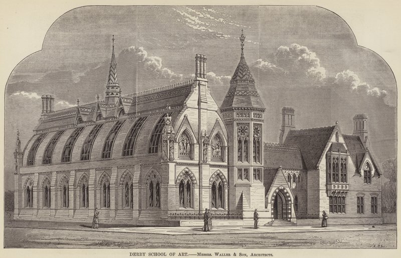 Derby School of Art door English School