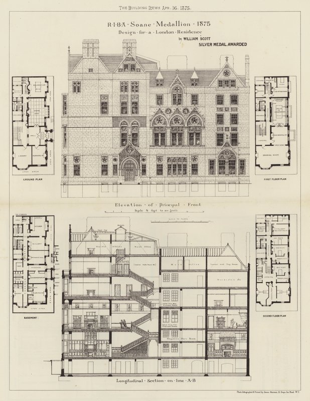 Ontwerp voor een Londense residentie door English School