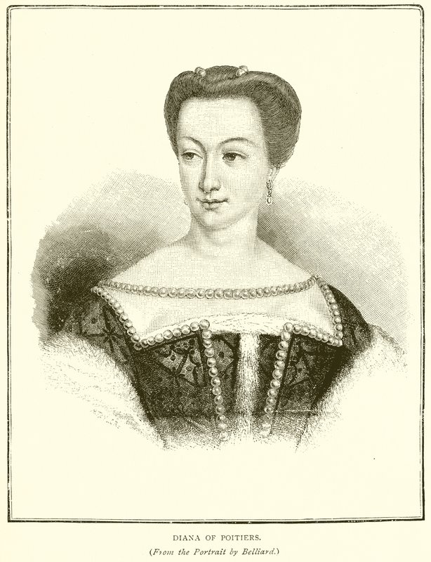 Diana van Poitiers door English School