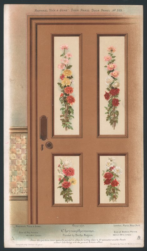 Deurpaneel Decoratie door English School